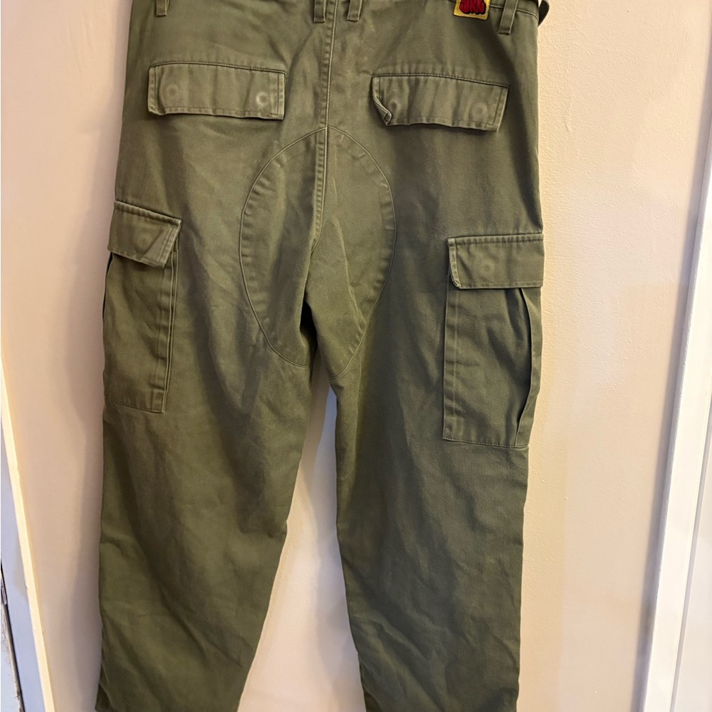 Empyre Olive Green Cargo Pants - Picture 2 of 5